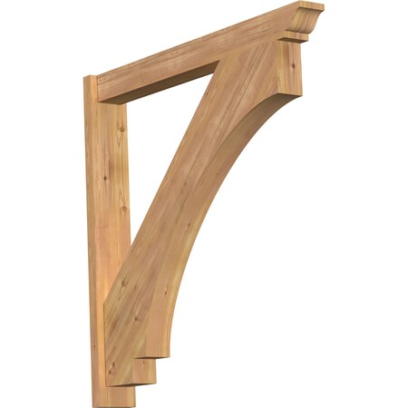 Ekena Millwork Imperial Smooth Traditional Outlooker, Western Red Cedar, 5 1/2"W x 42"D x 42"H OUT06X42X42IMP01SWR